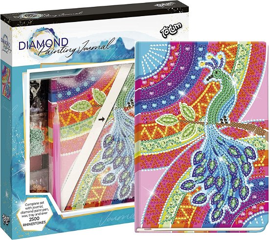 Totum Diamond Painting Dagboek - Pauw - Totum - Merchandise -  - 8714274079762 - 