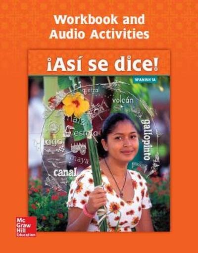 Cover for Conrad J. Schmitt · Asi Se Dice! Level 1A, Workbook and Audio Activities (Book) (2014)