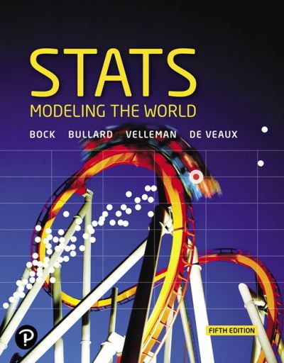 Cover for David Bock · Stats: Modeling the World (Hardcover Book) (2018)