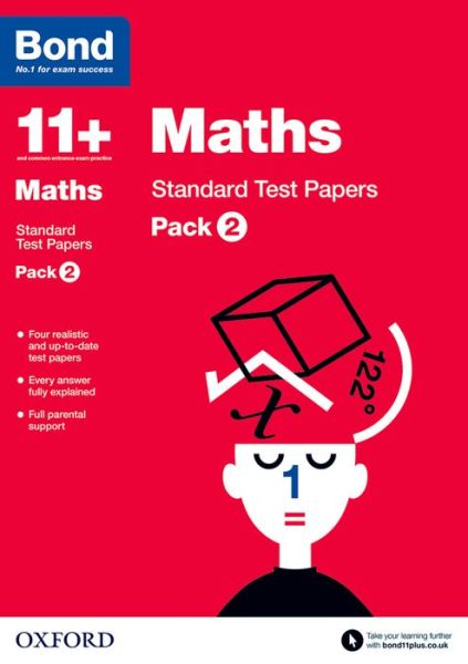 Cover for Sarah Lindsay · Bond 11+: Maths: Standard Test Papers: For 11+ GL assessment and Entrance Exams: Pack 2 - Bond 11+ (Pocketbok) (2015)