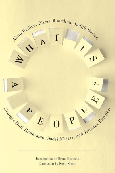 Cover for Alain Badiou · What Is a People? - New Directions in Critical Theory (Hardcover Book) (2016)