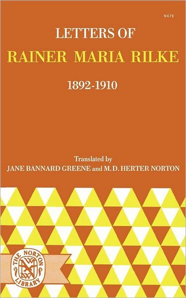Cover for Rainer Maria Rilke · Letters of Rainer Maria Rilke 1892-1910 (Paper Only) (Pocketbok) (1993)