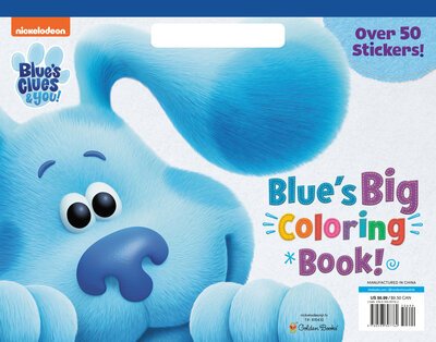 Blue's Big Coloring Book (Blue's Clues & You) - Golden Books - Livros - Random House Children's Books - 9780593307762 - 1 de setembro de 2020