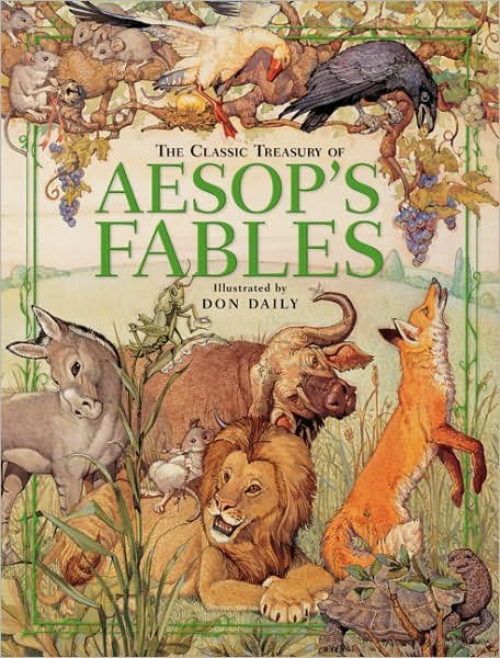 Cover for Don Daily · The Classic Treasury Of Aesop's Fables (Gebundenes Buch) (2007)