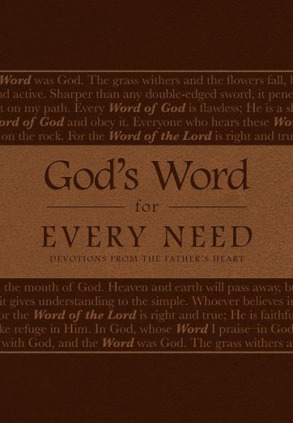 Cover for Mark Stibbe · God's Word For Every Need (Leather Book) (2017)