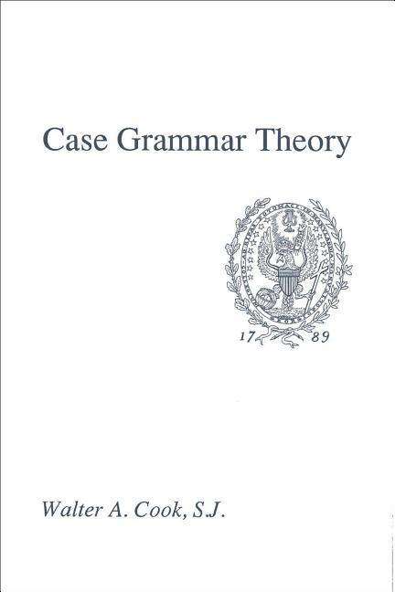 Cover for Walter A. Cook · Case Grammar Theory (Pocketbok) (1989)