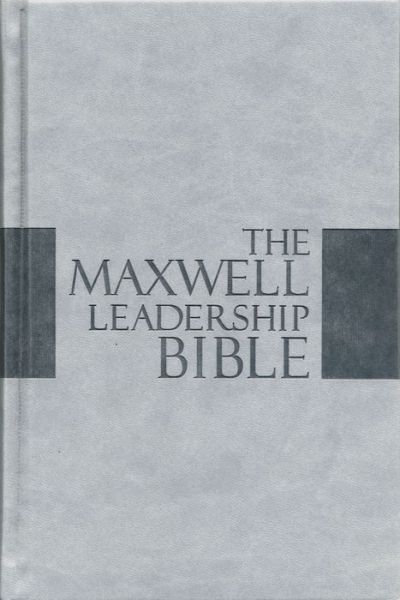 Cover for John C. Maxwell · Maxwell Leadership Bible NKJV Briefcase Edition (Hardcover Book) [Briefcase edition] [Dove Gray] (2014)