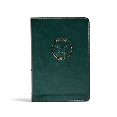 Cover for CSB Bibles by Holman CSB Bibles by Holman · CSB Military Bible, Green LeatherTouch (Læderbog) (2017)