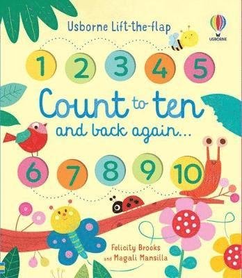 Cover for Felicity Brooks · Count to Ten and Back Again - Counting Books (Kartongbok) (2021)