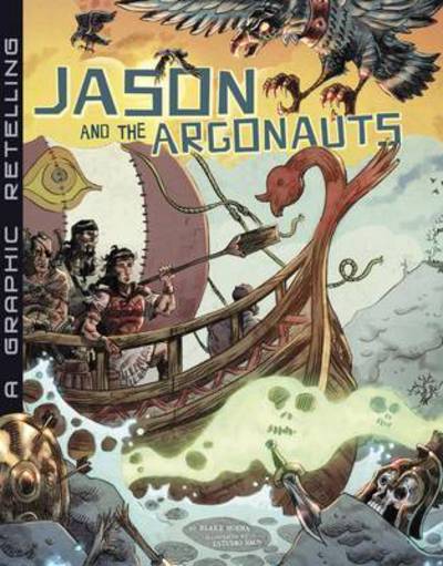 Cover for Blake Hoena · Jason and the Argonauts (Graphic Novel) - Ancient Myths (Paperback Book) (2015)