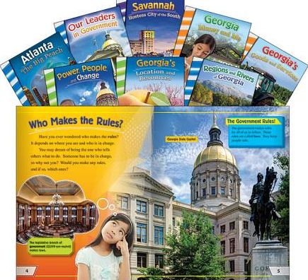 The State of Georgia Set - Teacher Created Materials - Książki - TEACHER CREATED MATERIALS - 9781493837762 - 30 czerwca 2016