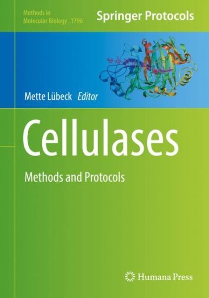 Cover for Cellulases: Methods and Protocols - Methods in Molecular Biology (Hardcover Book) [1st ed. 2018 edition] (2018)