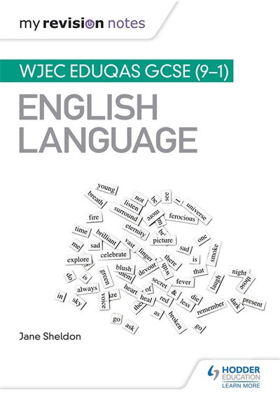 Cover for Jane Sheldon · My Revision Notes: WJEC Eduqas GCSE (9-1) English Language (Paperback Book) (2017)