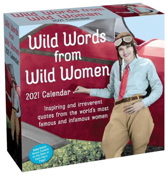 Cover for Autumn Stephens · Wild Words from Wild Women 2021 Day-to-Day Calendar (Calendar) (2020)