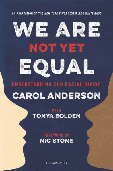 Cover for Carol Anderson · We are not yet equal (Book) (2018)