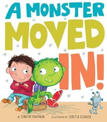 Cover for Timothy Knapman · A Monster Moved In! (Hardcover bog) (2015)