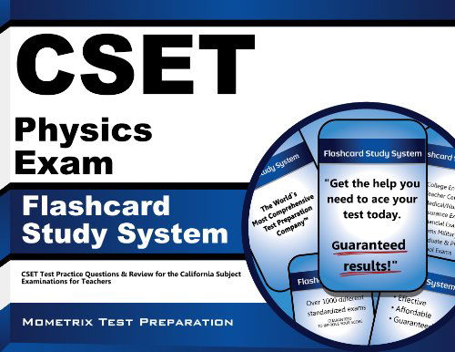Cover for Cset Exam Secrets Test Prep Team · Cset Physics Exam Flashcard Study System: Cset Test Practice Questions &amp; Review for the California Subject Examinations for Teachers (Cards) (Paperback Book) [Flc Crds edition] (2010)
