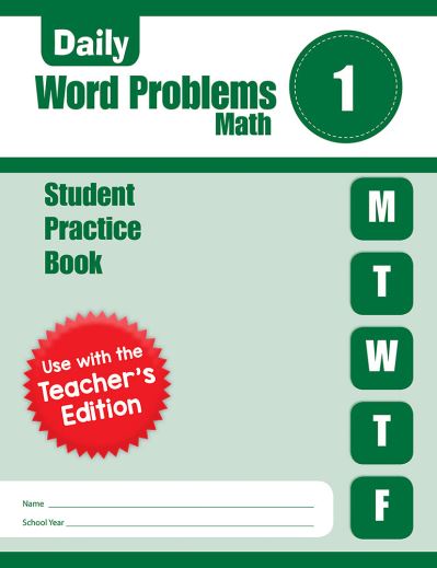 Cover for Evan-Moor Educational Publishers · Daily Word Problems, Grade 1 Sb (Paperback Book) (2019)