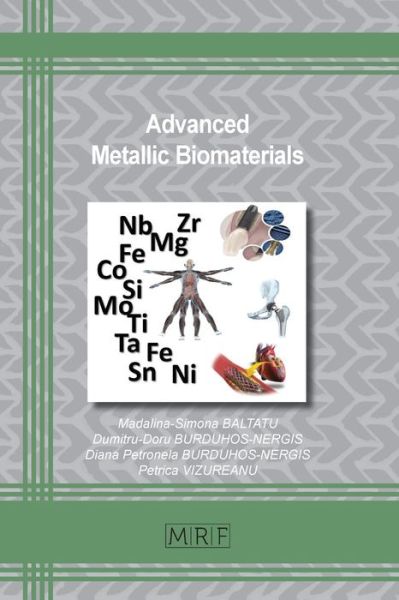 Cover for Madalina-Simona Baltatu · Advanced Metallic Biomaterials (Paperback Book) (2022)