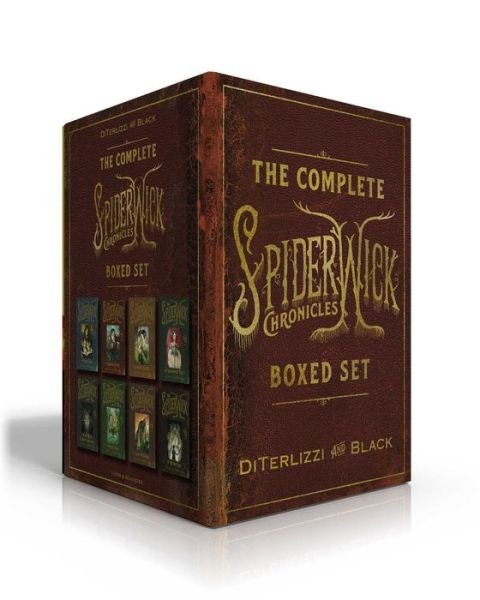 Cover for Tony DiTerlizzi · The Complete Spiderwick Chronicles Boxed Set: The Field Guide; The Seeing Stone; Lucinda's Secret; The Ironwood Tree; The Wrath of Mulgarath; The Nixie's Song; A Giant Problem; The Wyrm King - The Spiderwick Chronicles (Pocketbok) (2023)