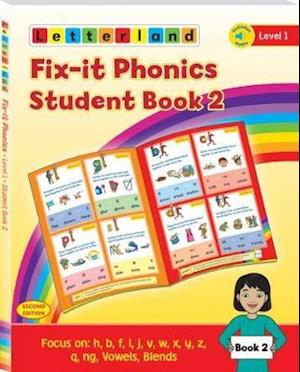 Fix-it Phonics - Level 1 - Student Book 2 (2nd Edition) - Lisa Holt - Livros - Letterland International - 9781782483762 - 31 de janeiro de 2019