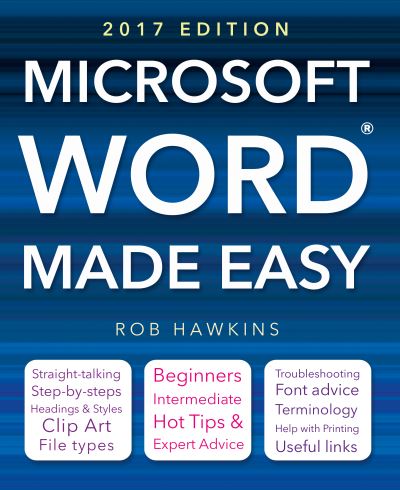 Cover for Rob Hawkins · Microsoft Word Made Easy (2017 edition) - Made Easy (Paperback Book) [2017 edition] (2017)