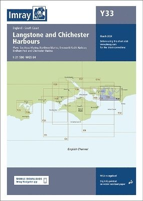 Cover for Imray · Imray Chart Y33: Langstone and Chichester Harbours - Y Charts (Landkarten) [New edition] (2024)