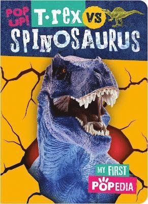 Cover for Alex Cox · T. rex vs Spinosaurus (Kartonbuch) (2024)