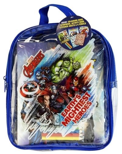 Cover for Marvel Entertainment International Ltd · Marvel Avengers: Earth's Mightiest Heroes - Activity Backpack (Paperback Book) (2020)