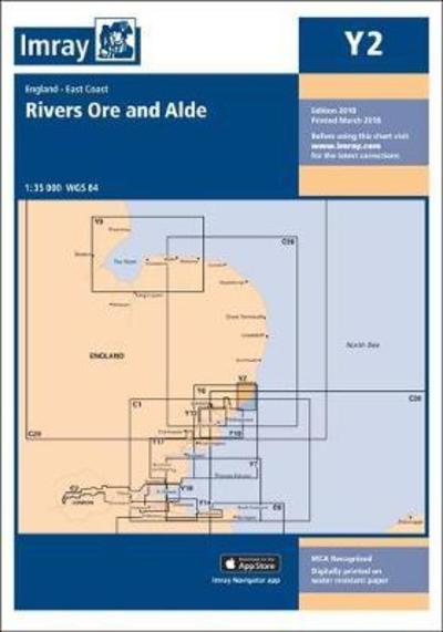 Cover for Imray · Imray Chart Y2: Rivers Ore and Alde - Y Charts (Paperback Book) [New edition] (2018)