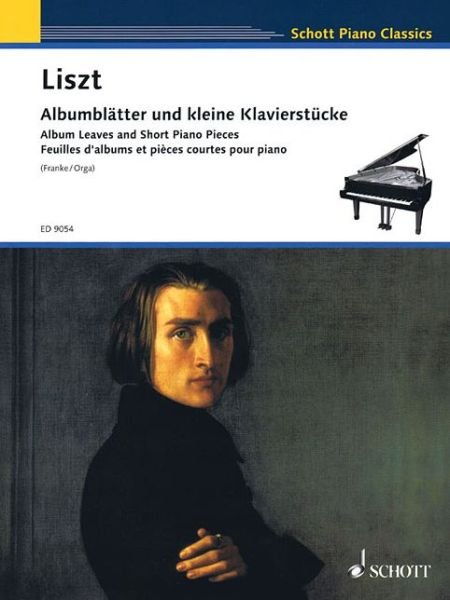 Cover for Franz Liszt · Albumblätter und kleine Klavier.ED9054 (Book) (2013)