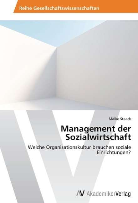 Cover for Staack · Management der Sozialwirtschaft (Book) (2012)