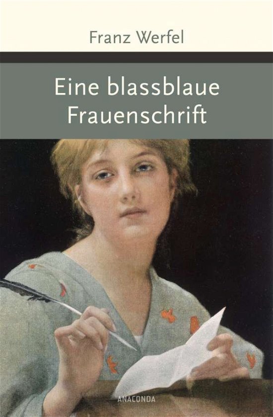 Cover for Werfel · Eine blassblaue Frauenschrift (Bog)