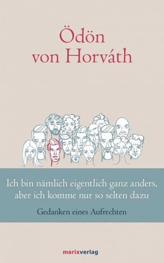 Cover for Horváth · Ich bin nämlich eigentlich ganz (Buch)