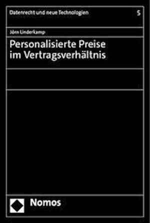 Cover for Jörn Linderkamp · Personalisierte Preise Im Vertragsverhältnis (Book) (2023)