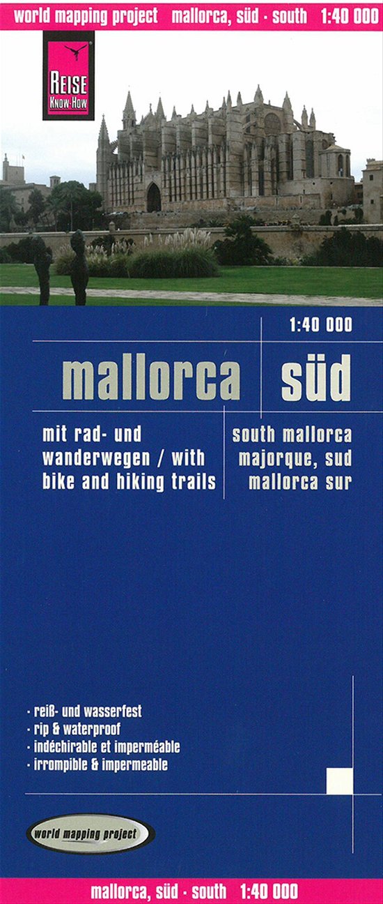 Cover for Reise Know-How · Mallorca South with Bike- and Hikingtrails, World Mapping Project (Tryksag) (2012)