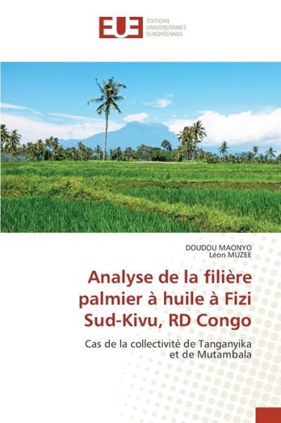 Cover for Maonyo · Analyse de la filière palmier à (Bog) (2020)