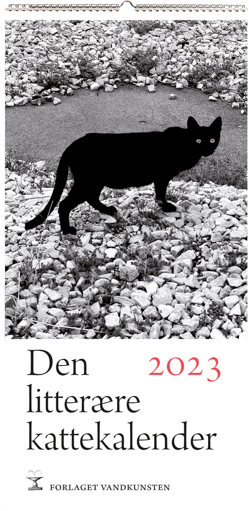 Cover for Ingen Forfatter; Ingen Forfatter; Ingen Forfatter · Den litterære kattekalender 2023 (Book) [1st edition] (2022)