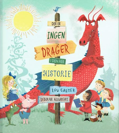 Cover for Lou Carter · Der er ingen drager i den her historie (Bound Book) [1. wydanie] (2017)