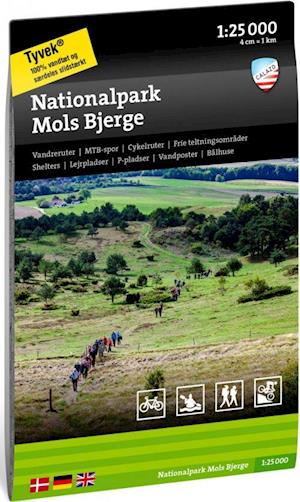 Cover for Calazo · Nationalpark Mols bjerge 1:25.000 (Schreibwaren) (2019)