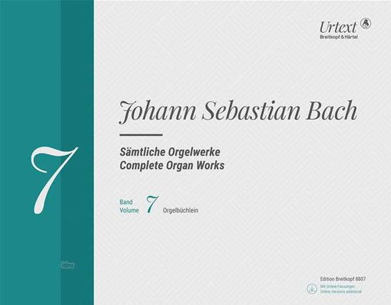 Complete Organ Works Vol7 with Cdrom Org - Johann Sebasti Bach - Inne - SCHOTT & CO - 9790004183762 - 14 czerwca 2018