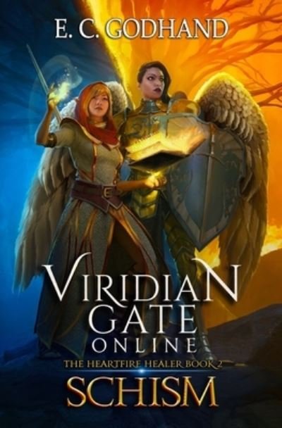 Cover for James Hunter · Viridian Gate Online: Schism: A litRPG Adventure - The Heartfire Healer (Paperback Book) (2021)