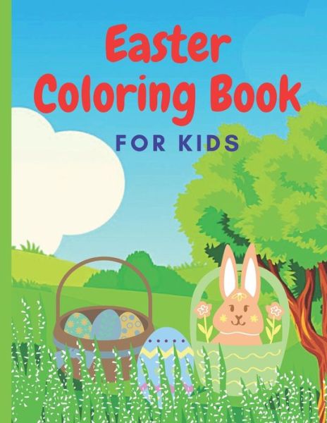 Cover for Easter Coloring Book (Paperback Book) (2021)