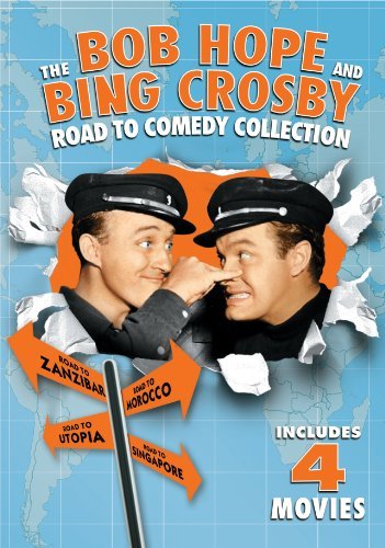Cover for Bob Hope &amp; Bing Crosby Road to Comedy Collection (DVD) (2012)