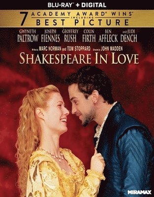 Cover for Shakespeare in Love (Blu-ray) (2021)