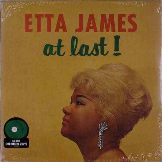 Cover for Etta James · At Last! (Translucent Green Vinyl) (45 Rpm) (VINIL) (2018)