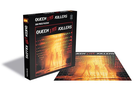Queen Live Killers (500 Piece Jigsaw Puzzle) - Queen - Bordspel - QUEEN - 0803341522763 - 16 april 2021