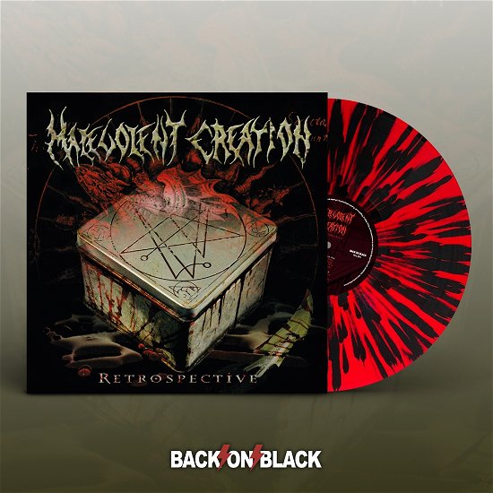 Retrospective (Red / Black Splatter Vinyl) - Malevolent Creation - Musik - BACK ON BLACK - 0803341551763 - February 24, 2023
