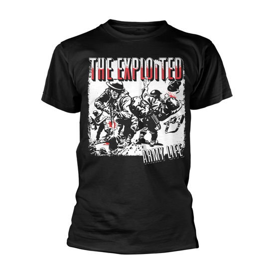 Army Life (Black) - The Exploited - Fanituote - PHM PUNK - 0803341564763 - perjantai 3. maaliskuuta 2023