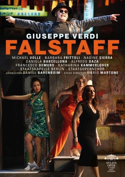 Cover for Verdi / Staatskapelle Berlin / Barenboim · Falstaff (DVD) (2021)